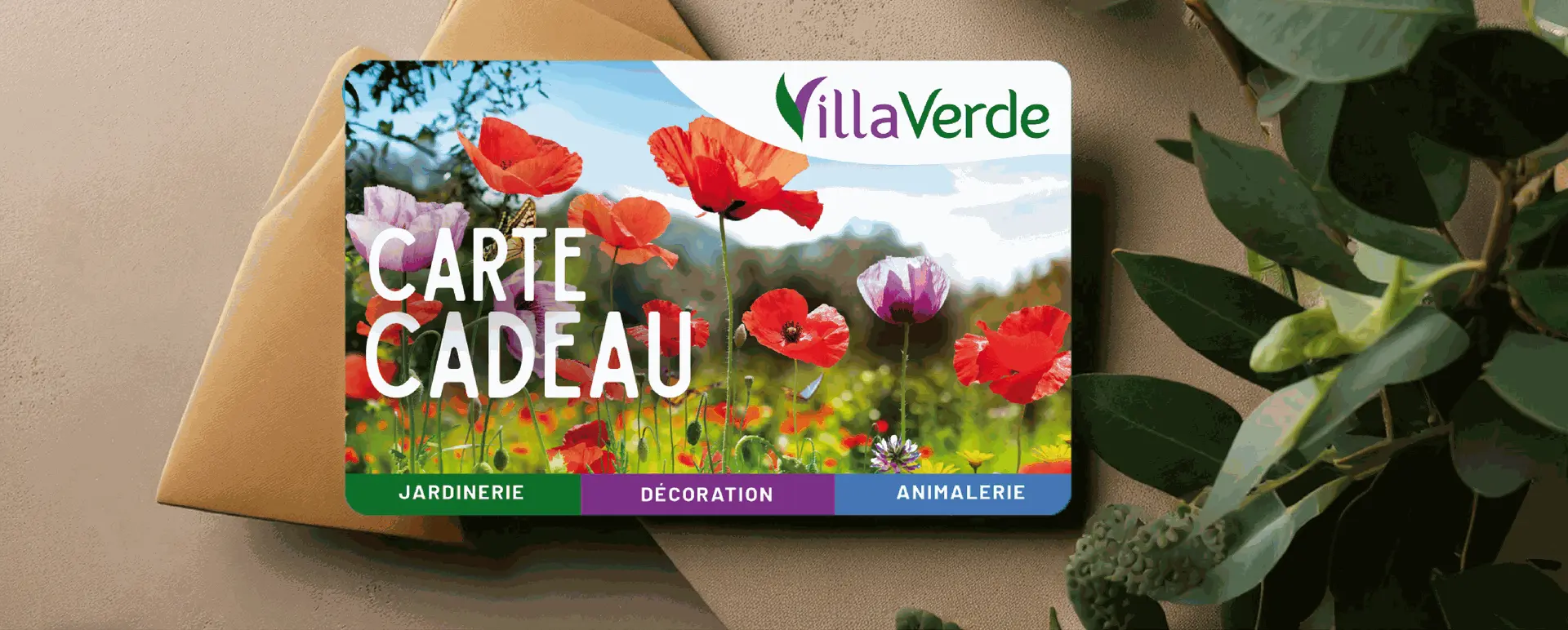 Carte cadeau VillaVerde : accéder à la boutique des cartes cadeaux