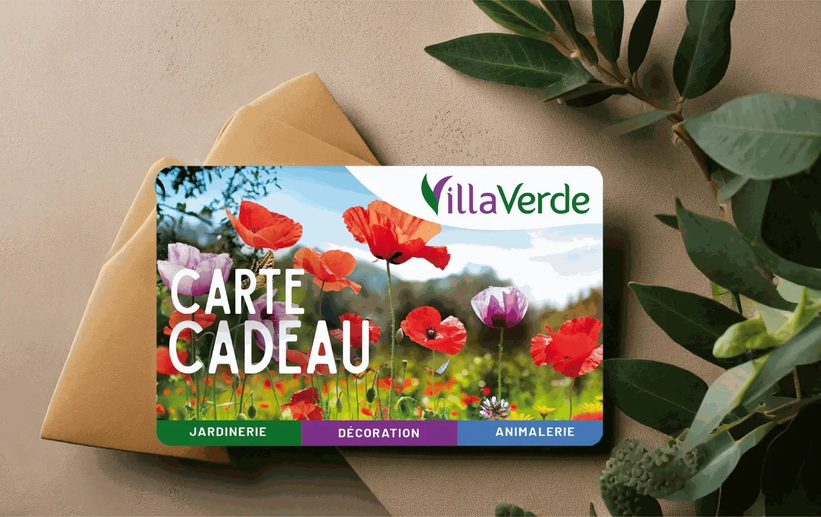 Carte cadeau VillaVerde : accéder à la boutique des cartes cadeaux