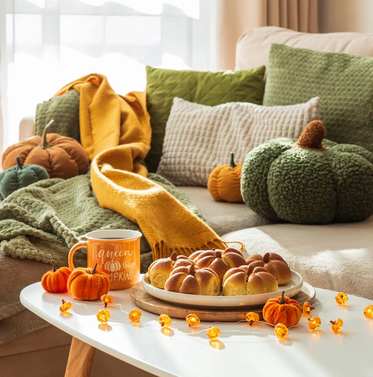 Salon décoré pour l’automne : 5 idées pour la maison