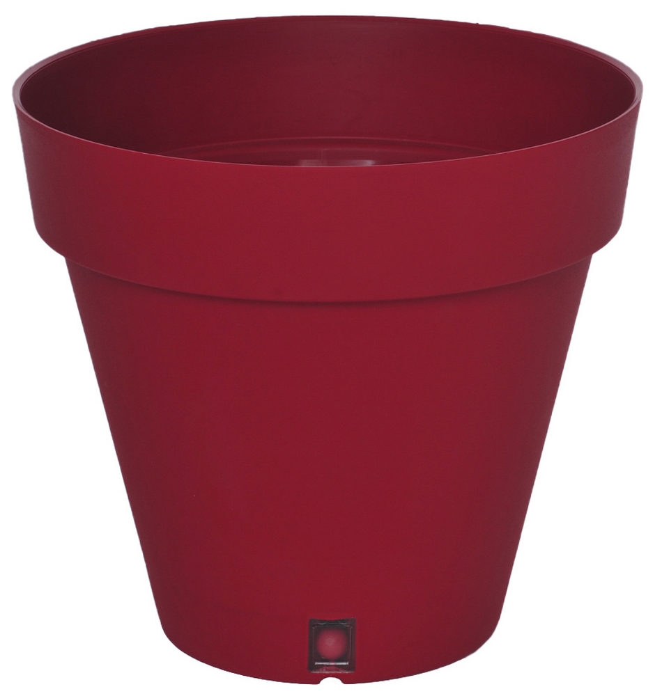 Pot loft rond rouge