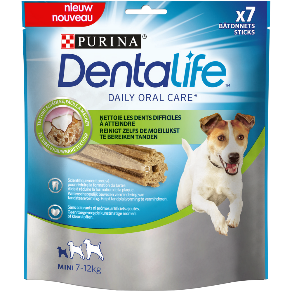 Friandises à mâcher pour chien (12 à 25kg) DENTALIFE MEDIUM - 345g