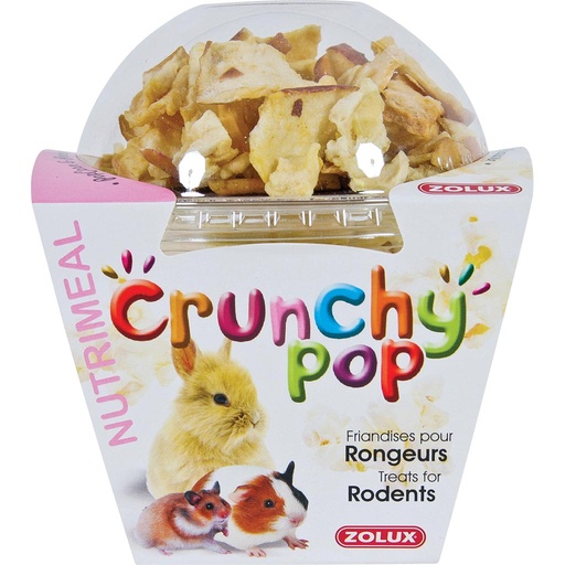Crunchy pop pomme ZOLUX - 33g