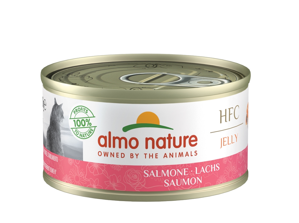 Pâtée chats adultes saumon ALMO NATURE - 70g