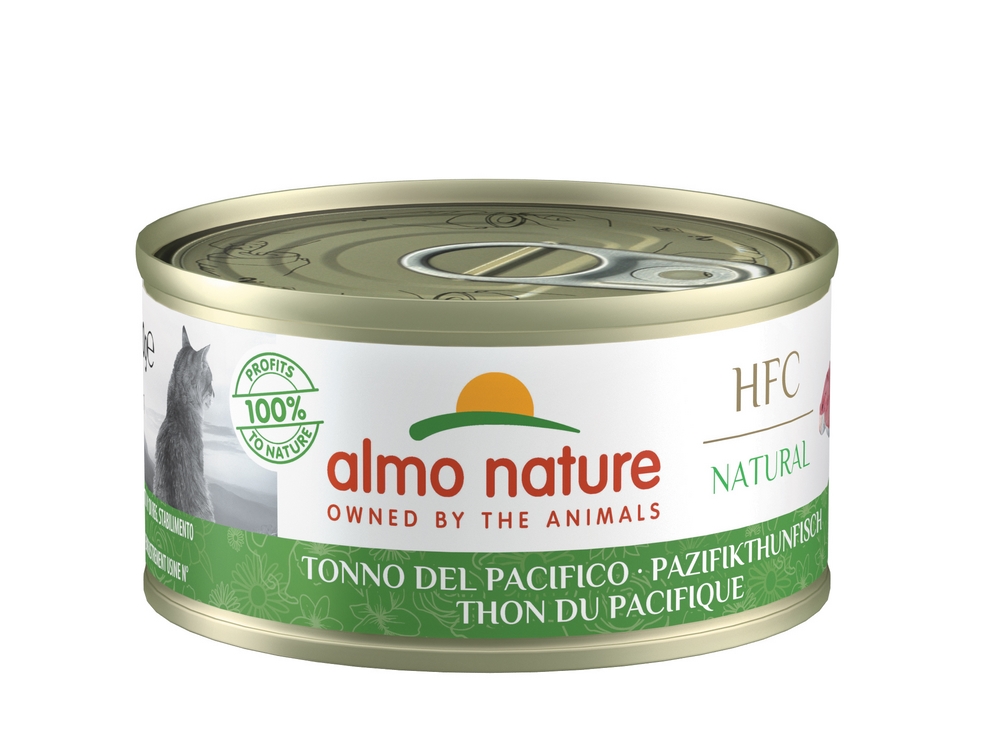 Pâtée chats adultes thon du pacifique ALMO NATURE - 70g