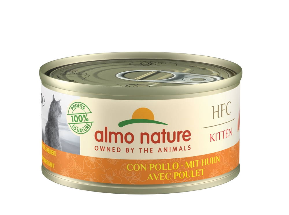 Pâtée chatons poulet ALMO NATURE - 70g