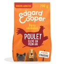 Croquettes chiens adultes poulet frais EDGARD & COOPER - 700g