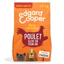 Croquettes chiens adultes poulet frais EDGARD & COOPER - 2.5kg