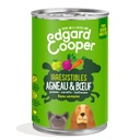 Pâtée chiens adultes agneau/boeuf frais EDGARD & COOPER - 400g