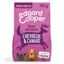 Croquettes chiens adultes chevreuil/canard EDGARD & COOPER - 700g