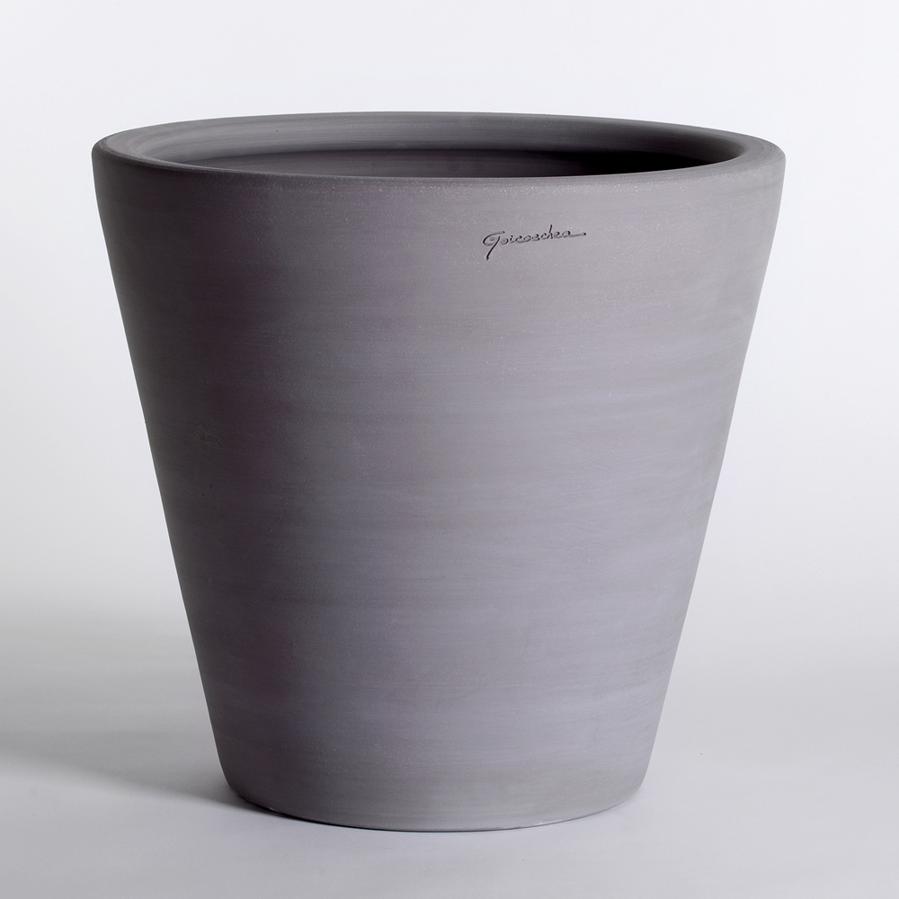 Pot cuvier contemporain argile GOICOECHEA - 29x29cm