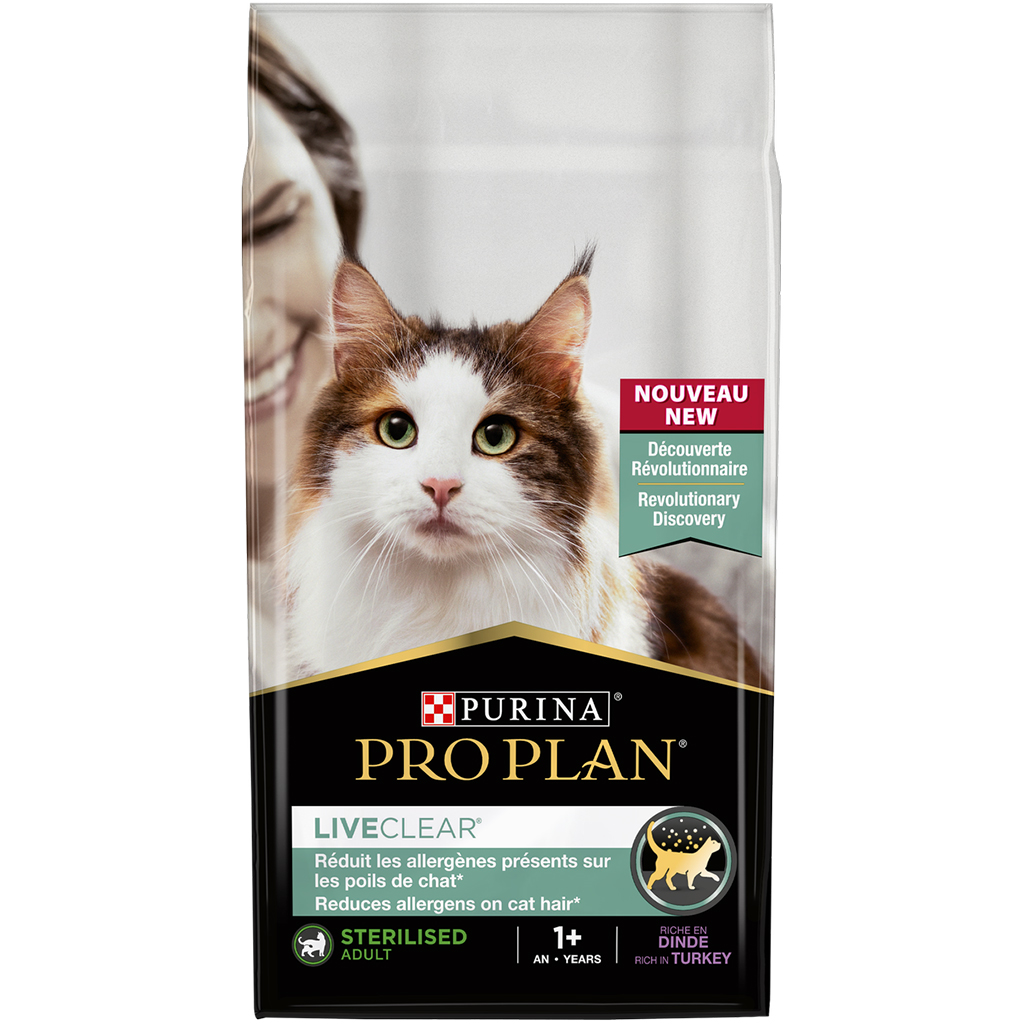 Croquettes chats adultes stérilisés dinde PURINA - 1,4kg