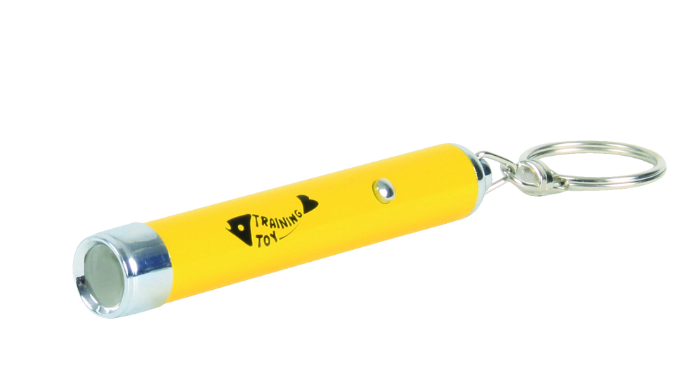 Pointeur LED jaune TRIXIE - 8cm