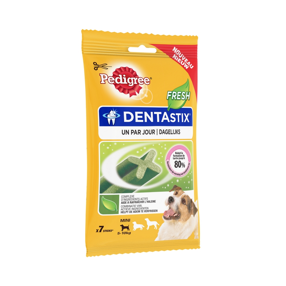 Friandises dentastix fresh petits chiens 7 sticks PEDIGREE®