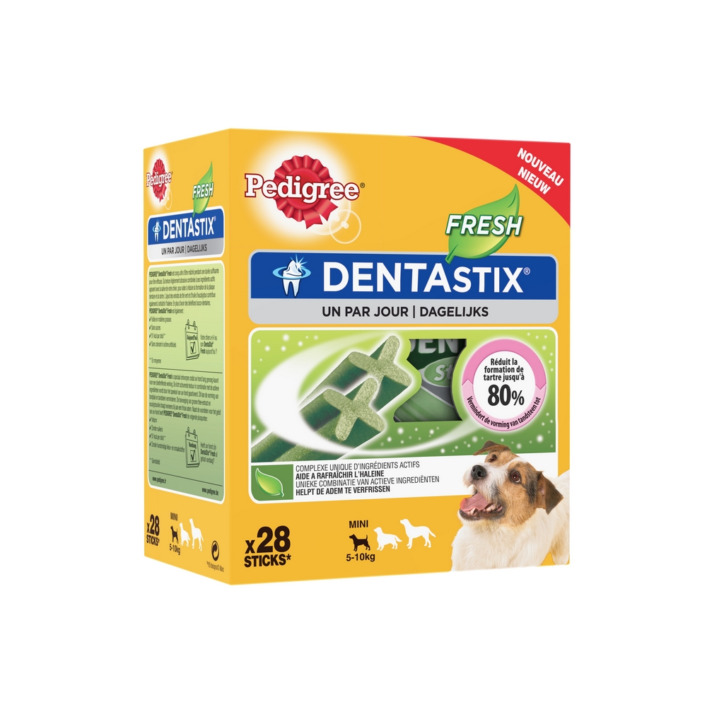 Friandises dentastix fresh petits chiens 28 sticks PEDIGREE®