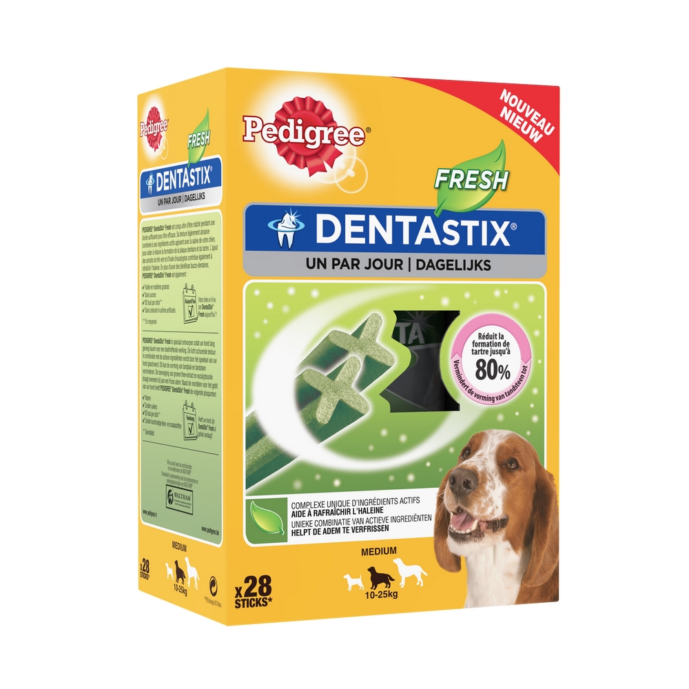 Friandises dentastix fresh chiens moyens 28 Sticks  PEDIGREE®