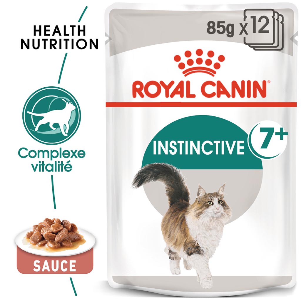 Boîte pâtées en sauce chats adultes +7ans ROYAL CANIN - 12x85g