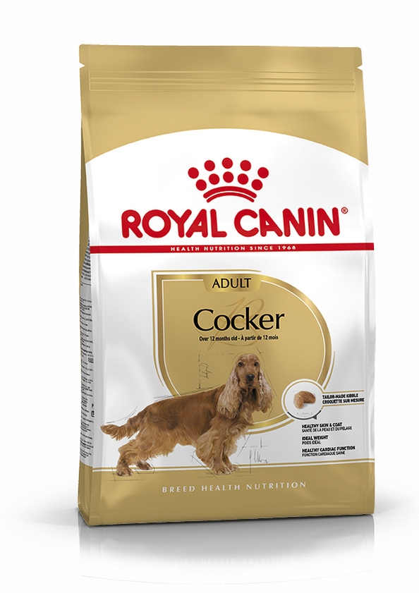 Croquettes chiens adultes cocker ROYAL CANIN - 3kg