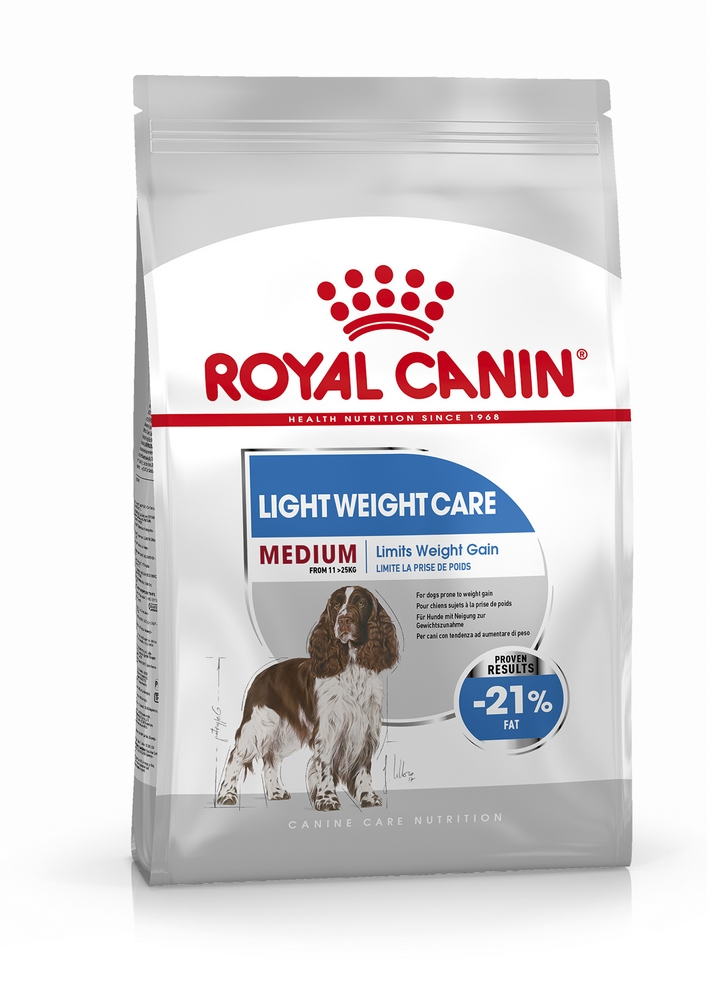 Croquettes chiens adultes medium light ROYAL CANIN - 3kg