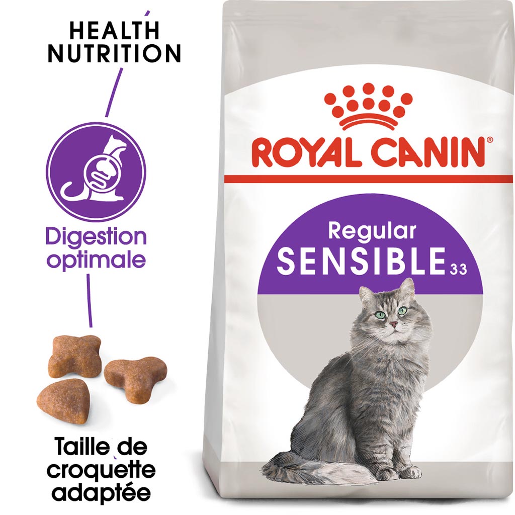 Croquettes chats adultes sensibles ROYAL CANIN - 400g