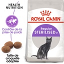 Croquettes chats adultes stérilisés ROYAL CANIN - 400g