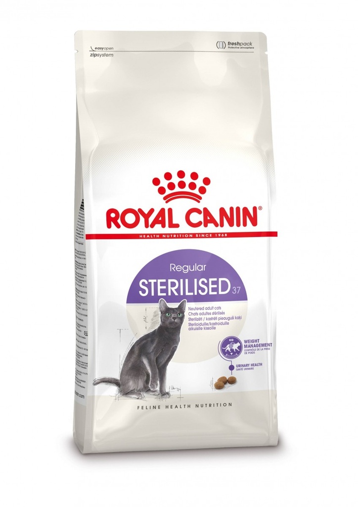Croquettes chats adultes stérilisés ROYAL CANIN - 2kg