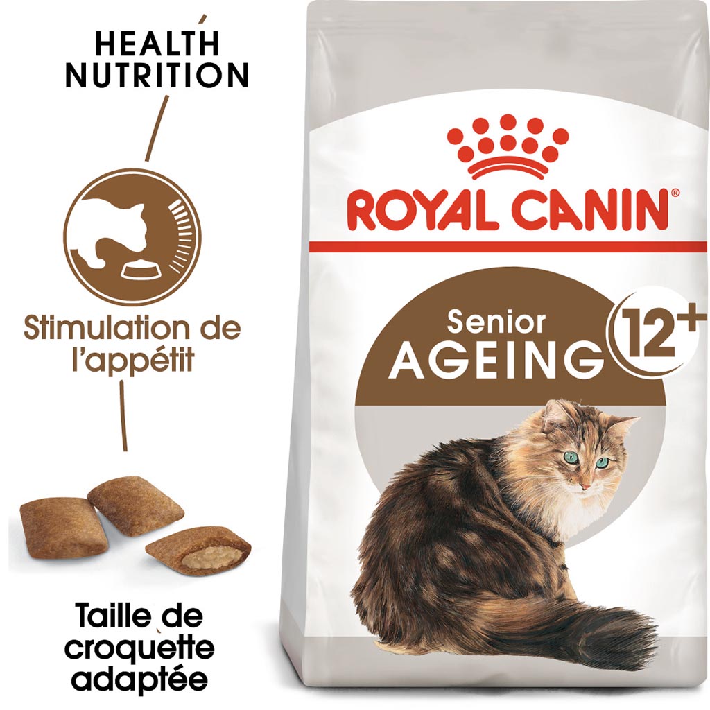 Croquettes chats âgés +12 ans ROYAL CANIN - 400g