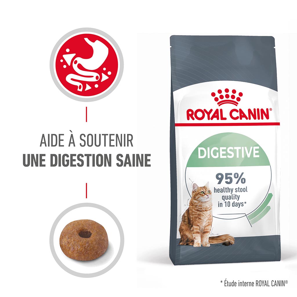 Croquettes chats adultes confort digestif ROYAL CANIN - 400g