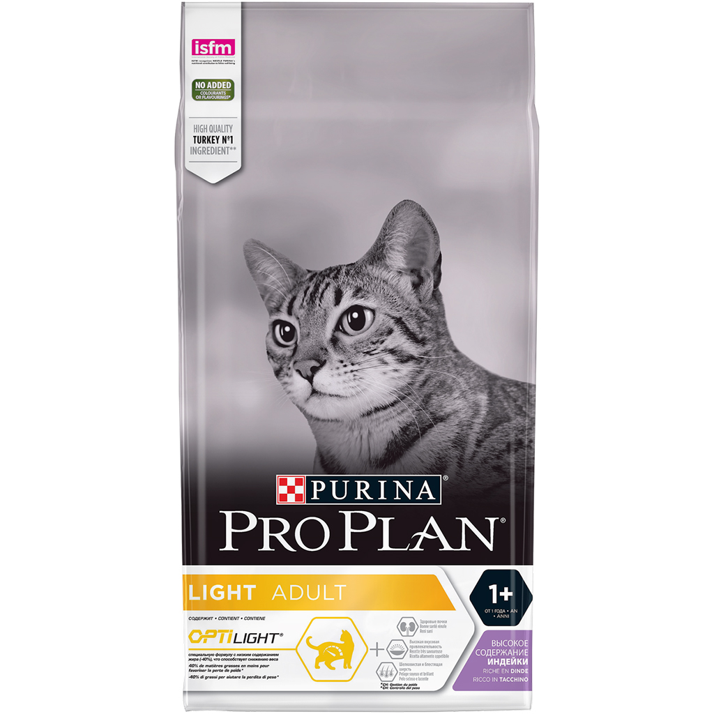Croquettes chats adultes optilight dinde PURINA - 1,5kg
