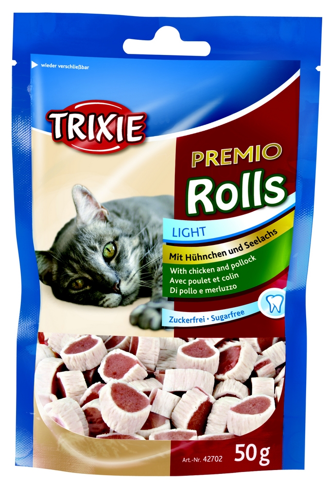 Friandises pour chat au poulet & colin TRIXIE - 50g