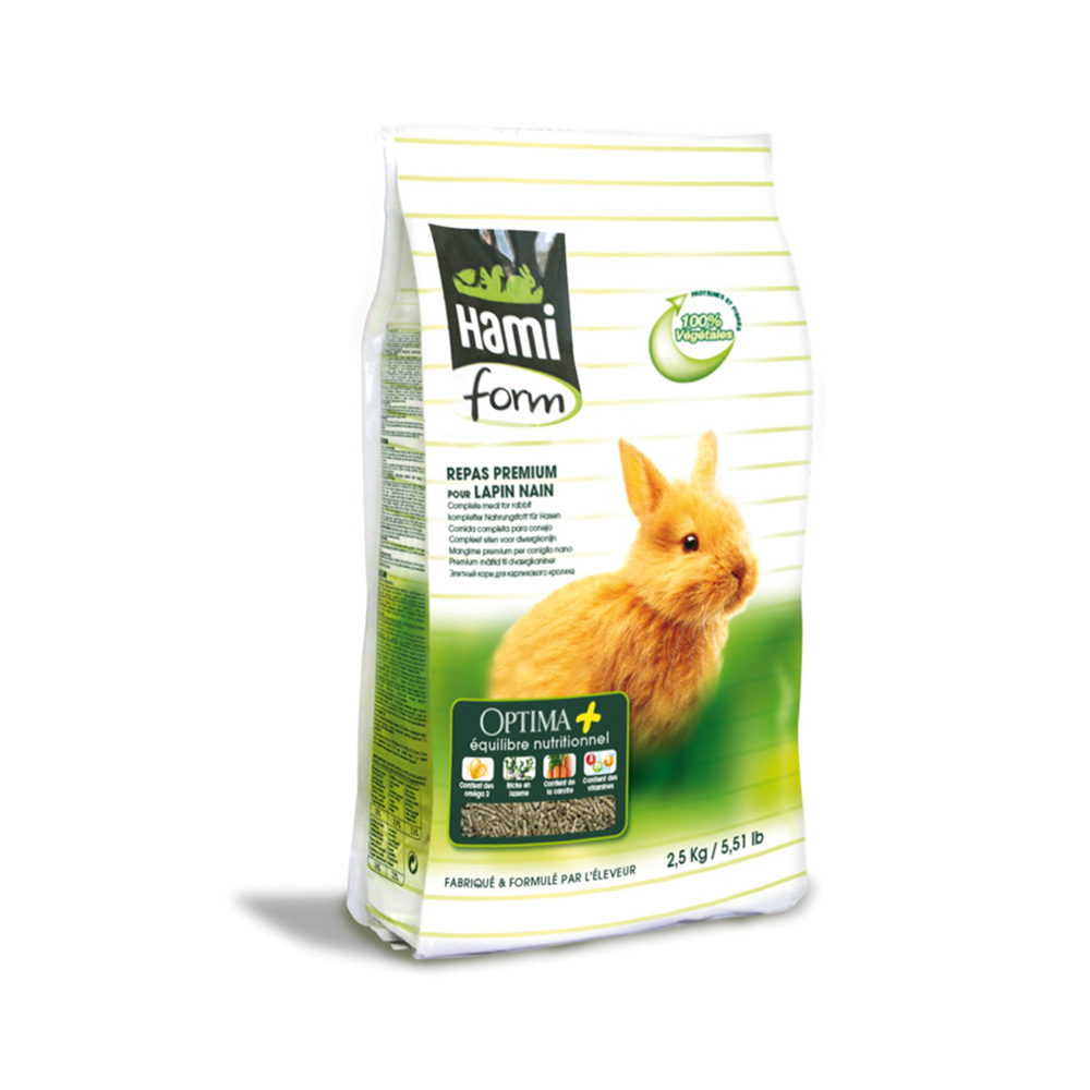 Granulés pour lapin HAMI FORM - 2,5kg