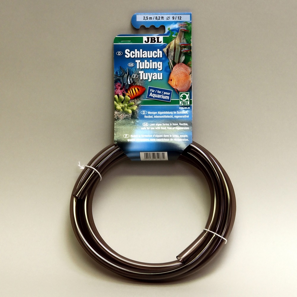 Tuyau flexible pour filtration Gris JBL - 9/12mm, 2,5m