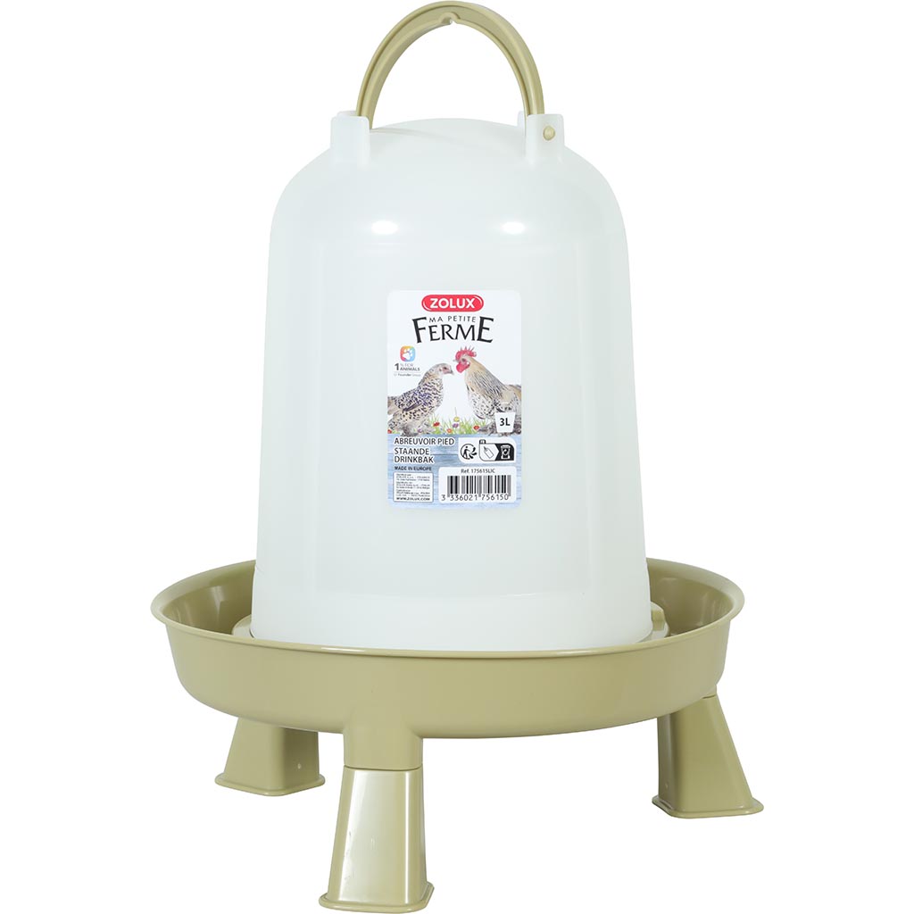 Abreuvoir pied lichen ZOLUX - 3L