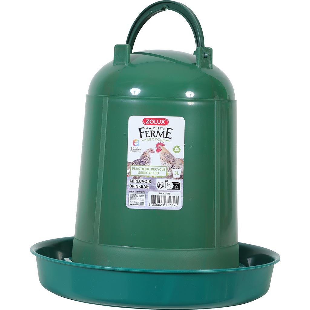 Abreuvoir recyclé ZOLUX - 3L 