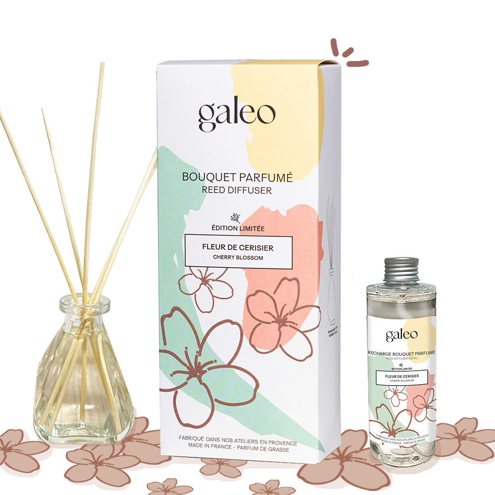 Bouquet parfumé fleur de cerisier GALEO - 100ml