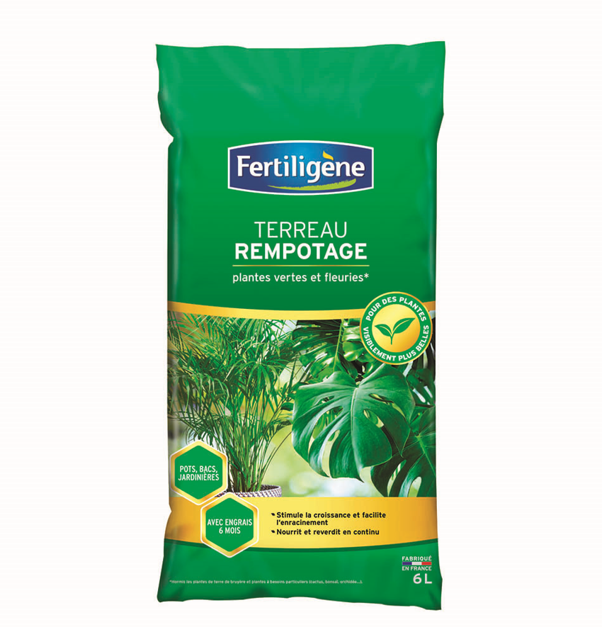 Terreau rempotage FERTILIGENE - 6L