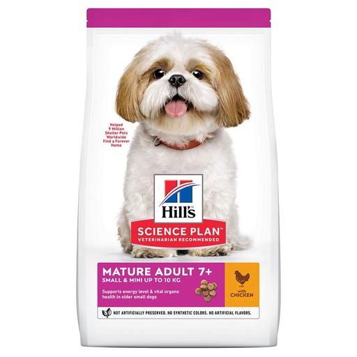 [2N-002CWW] Croquettes chiens matures 7+ poulet HILL'S - 1.5kg