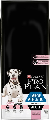 [2N-0038W7] Croquettes chiens adultes saumon/riz peau sensible PROPLAN - 14kg