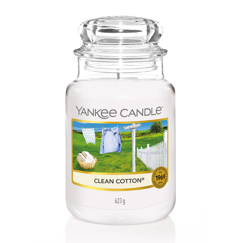 Bougie parfumée Yankee Candle Large Jar - Couverture douce