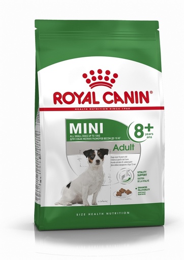 [2N-000ZUQ] Croquettes chiens adultes mini 8 ans+ ROYAL CANIN - 4kg