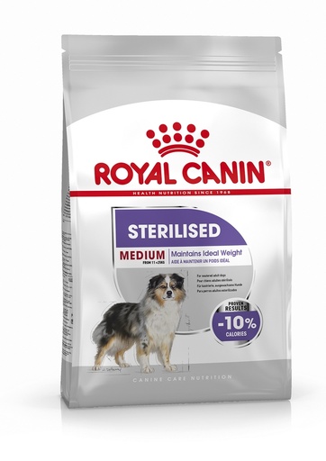 [2N-000ZV7] Croquettes chiens adultes medium stérilisés ROYAL CANIN - 3kg