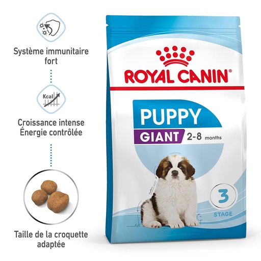 [2N-000ZVU] Croquettes chiots 2-8 mois ROYAL CANIN - 15kg