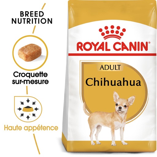 [2N-000ZWU] Croquettes chiens adultes chihuahua ROYAL CANIN - 1.5kg