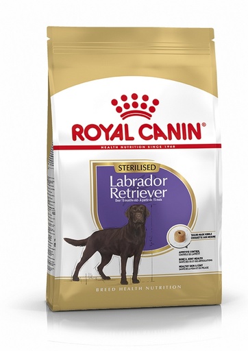 [2N-000ZXX] Croquettes chiens adultes stérilisés labrador ROYAL CANIN - 12kg