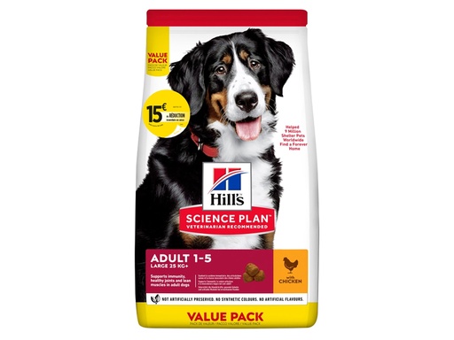 [2N-00101W] Croquettes chiens adultes poulet HILL'S - 18kg