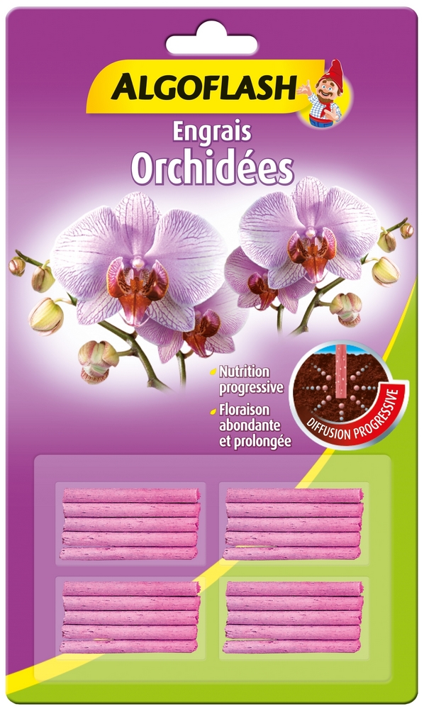 Bâtonnets Engrais Orchidées Algoflash