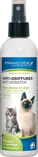 [37-001KXD] Anti griffures chaton/chat FRANCODEX - 200 ml