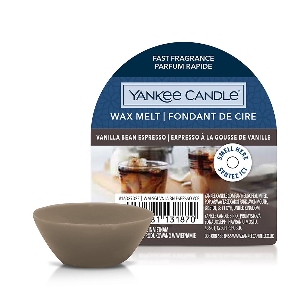 Expresso à la gousse de vanille - Fondant de cire - Yankee Candle